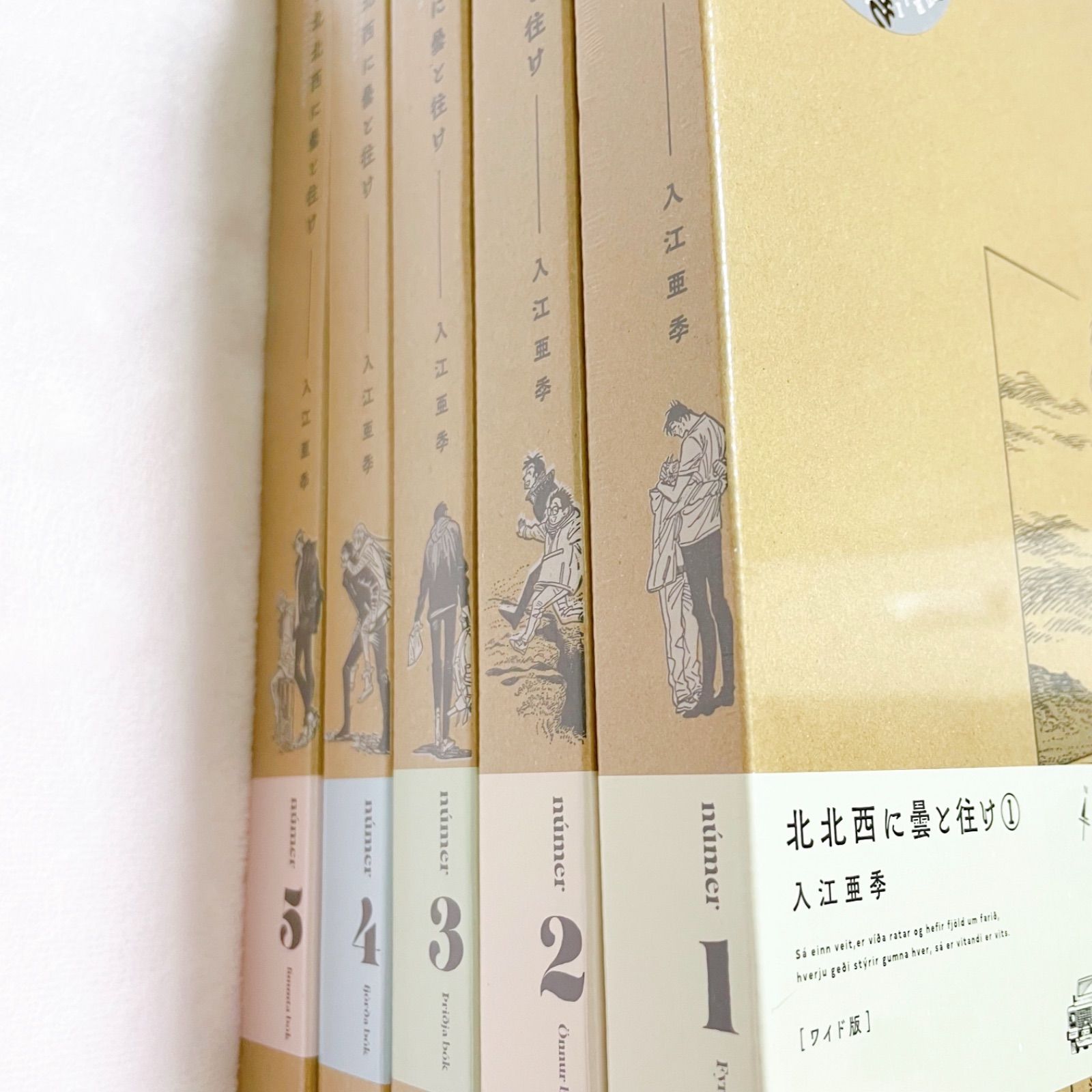 北北西に曇と往け[ワイド版] コミック 1-6巻セット | 入江亜季