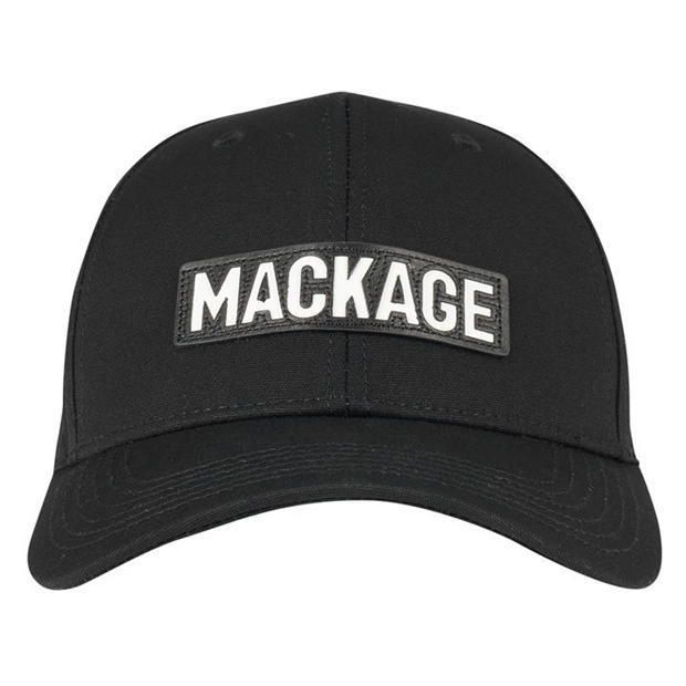 MACKAGE(マッカージュ) 6パネル ロゴキャップ BLACK - メルカリ