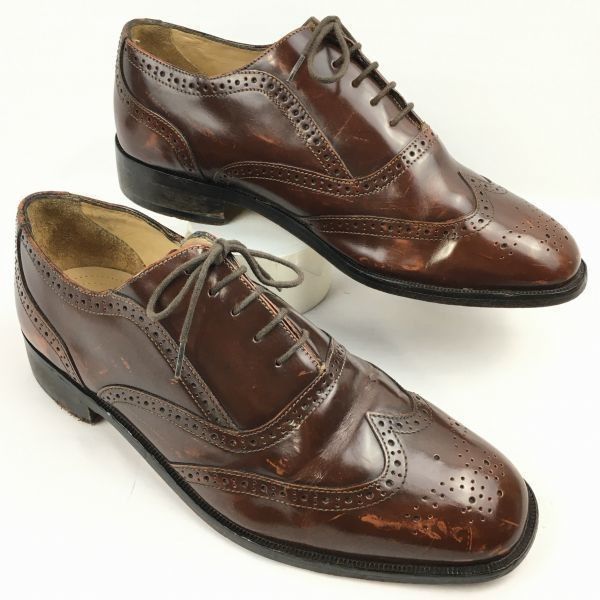 AMBLER/エムブラー Vintage/オールレザー フルブローグ ウイングチップ AMBLER/エムブラー Vintage/オールレザー フルブローグ ウイングチップ