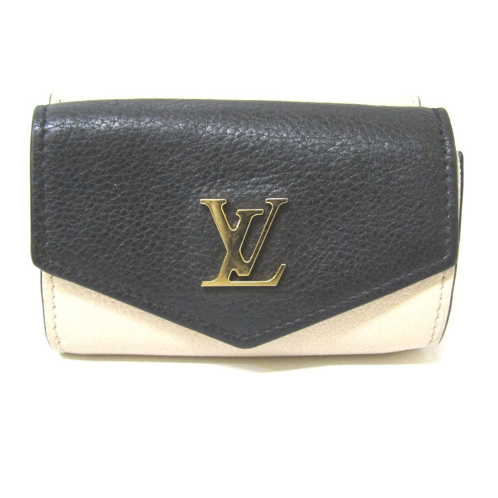 TjTh998161 ルイ ヴィトン LOUIS VUITTON 三つ折り財布 ポルトフォイユ ロックミニ M80984