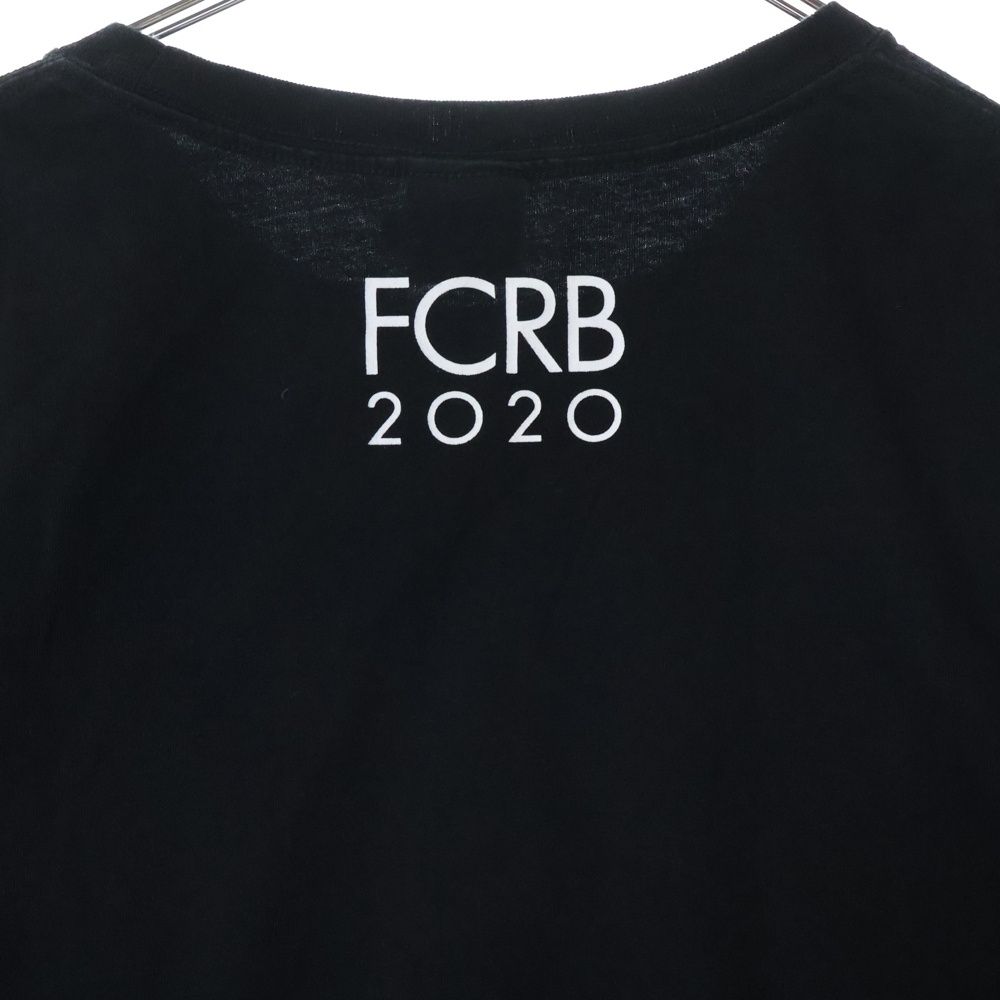 F.C.R.B. ブラックシャツ S F.C.Real Bristol エフシーレアルブリストル リラックス