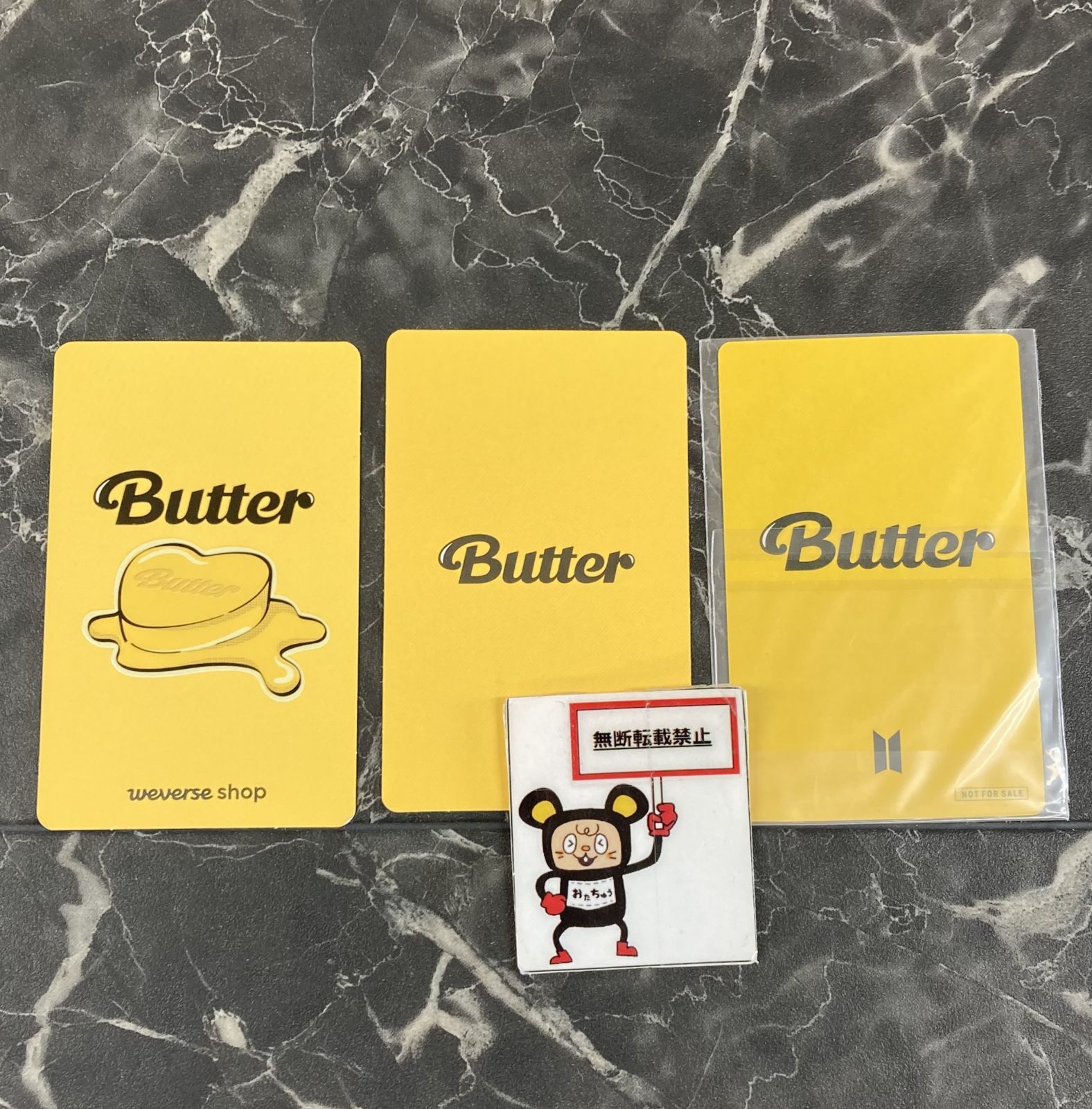 10. BTS Butter V テテ トレカ 3枚セット - メルカリ
