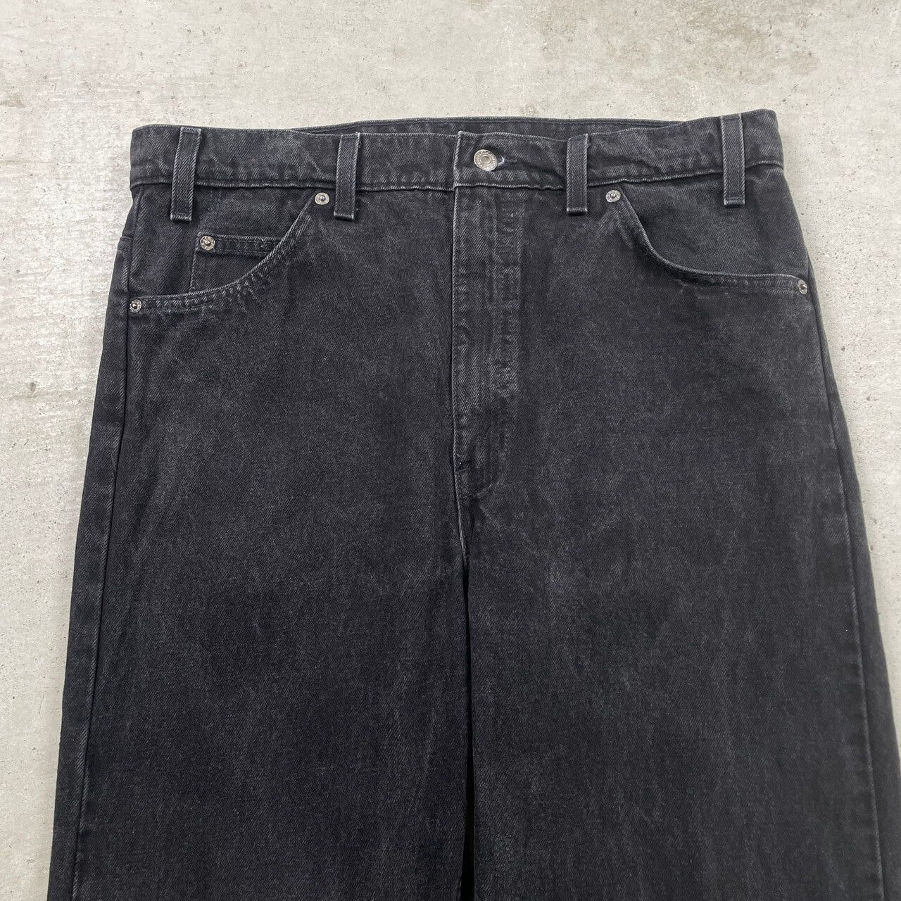 90年代 Levi's リーバイス 505 ブラックデニムパンツ オレンジタブ