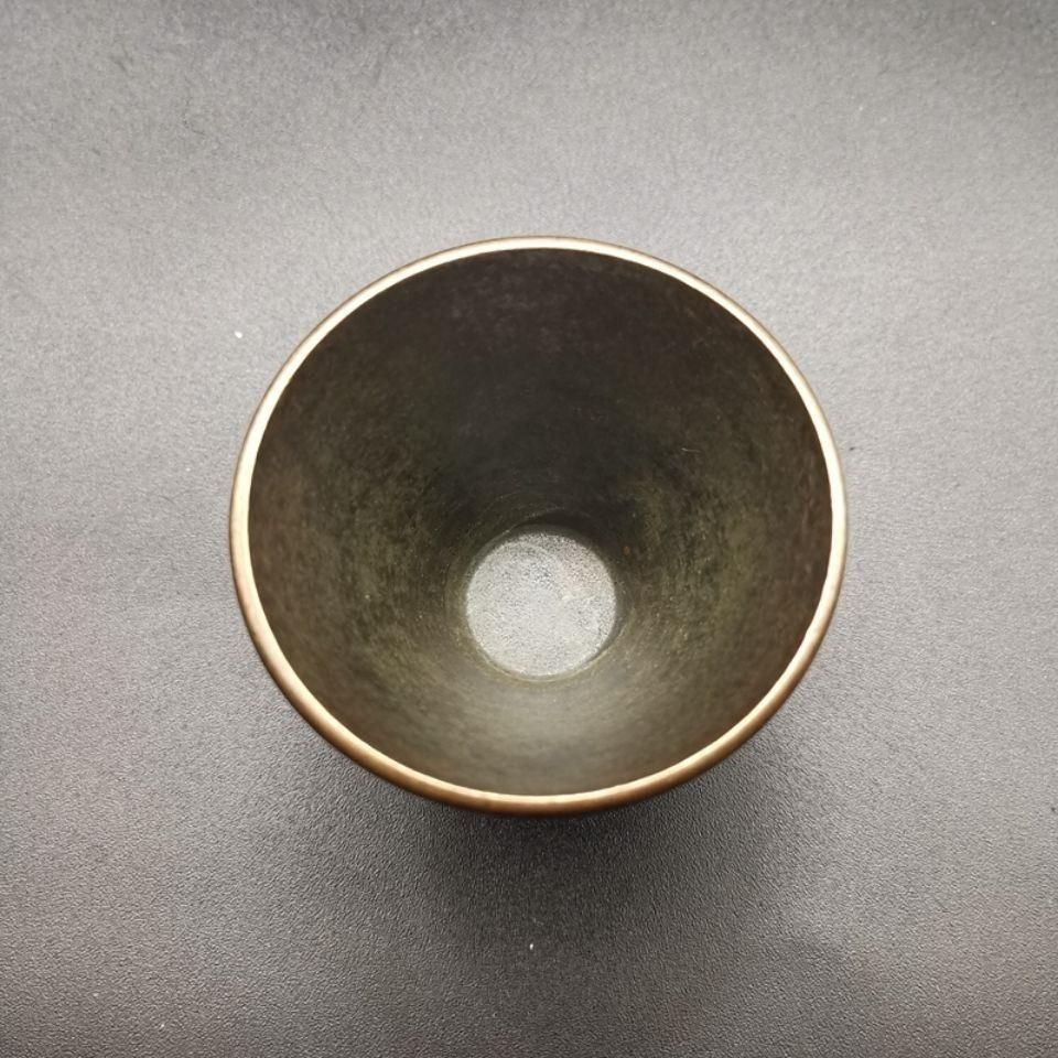 銅 細工 彫刻龍紋杯 装飾品 現代工芸品 美術品 置物 龍紋笠杯 銅製 装飾品 工芸品 置物 - メルカリ