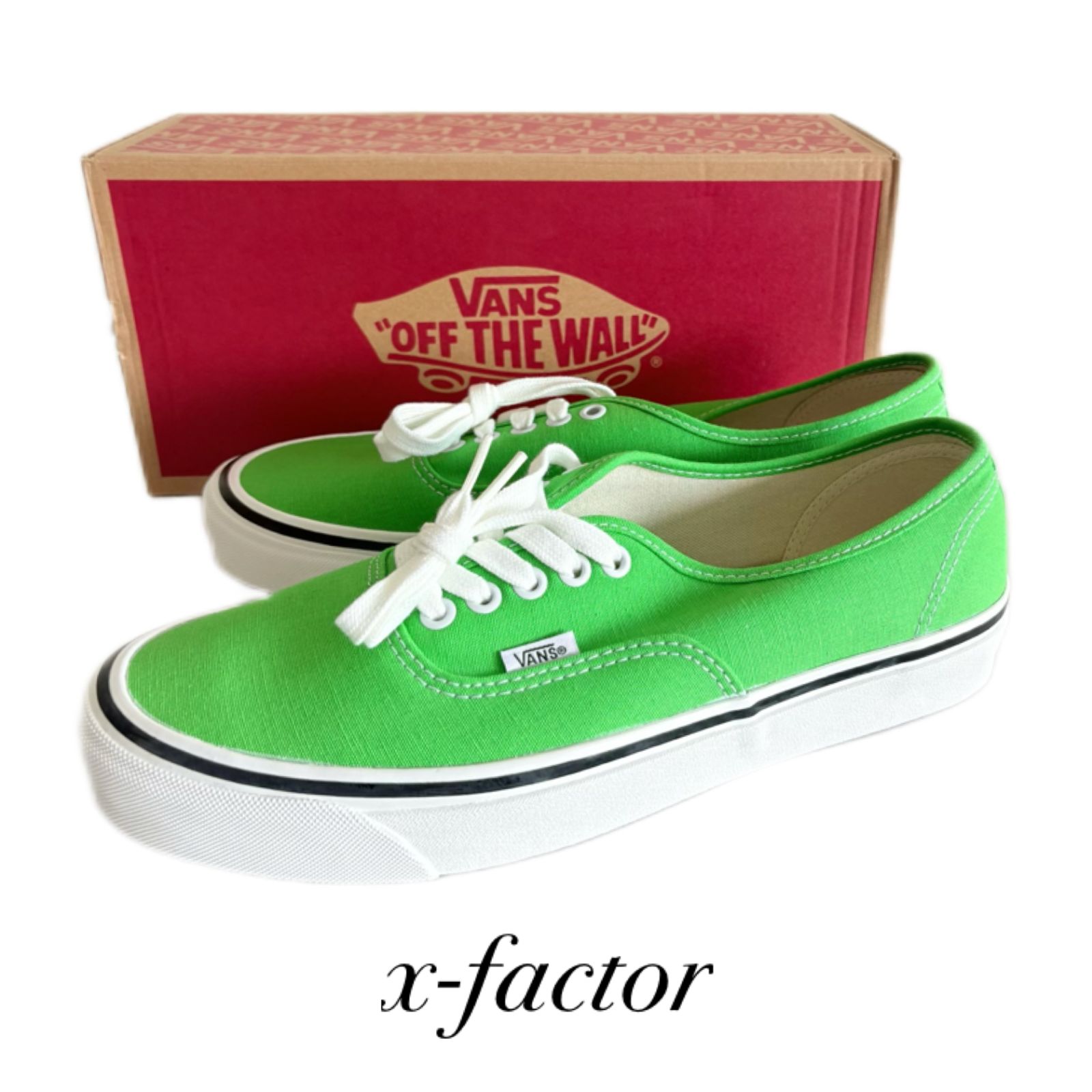 VANS ヴァンズ オーセンティック アナハイム 44DX CLASSIC GREEN 