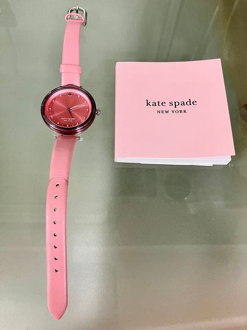 ★稼働品★Kate Spade★ホラント7★QZ★レディース腕時計★取説付属★ ☆稼働品☆Kate Spade☆ホラント7☆QZ☆レディース腕時計☆取説