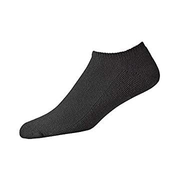 FootJoy ComfortSof ローカット レディース ソックス Fits Shoe Size 6-9 ブラック