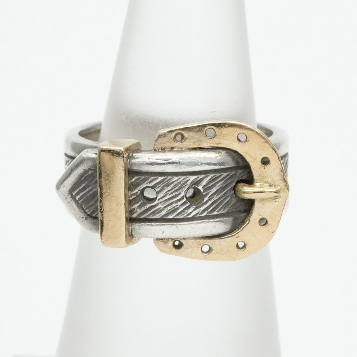 エルメス HERMES リング 指輪 750/925 シルバー 銀 アンティーク 希少  