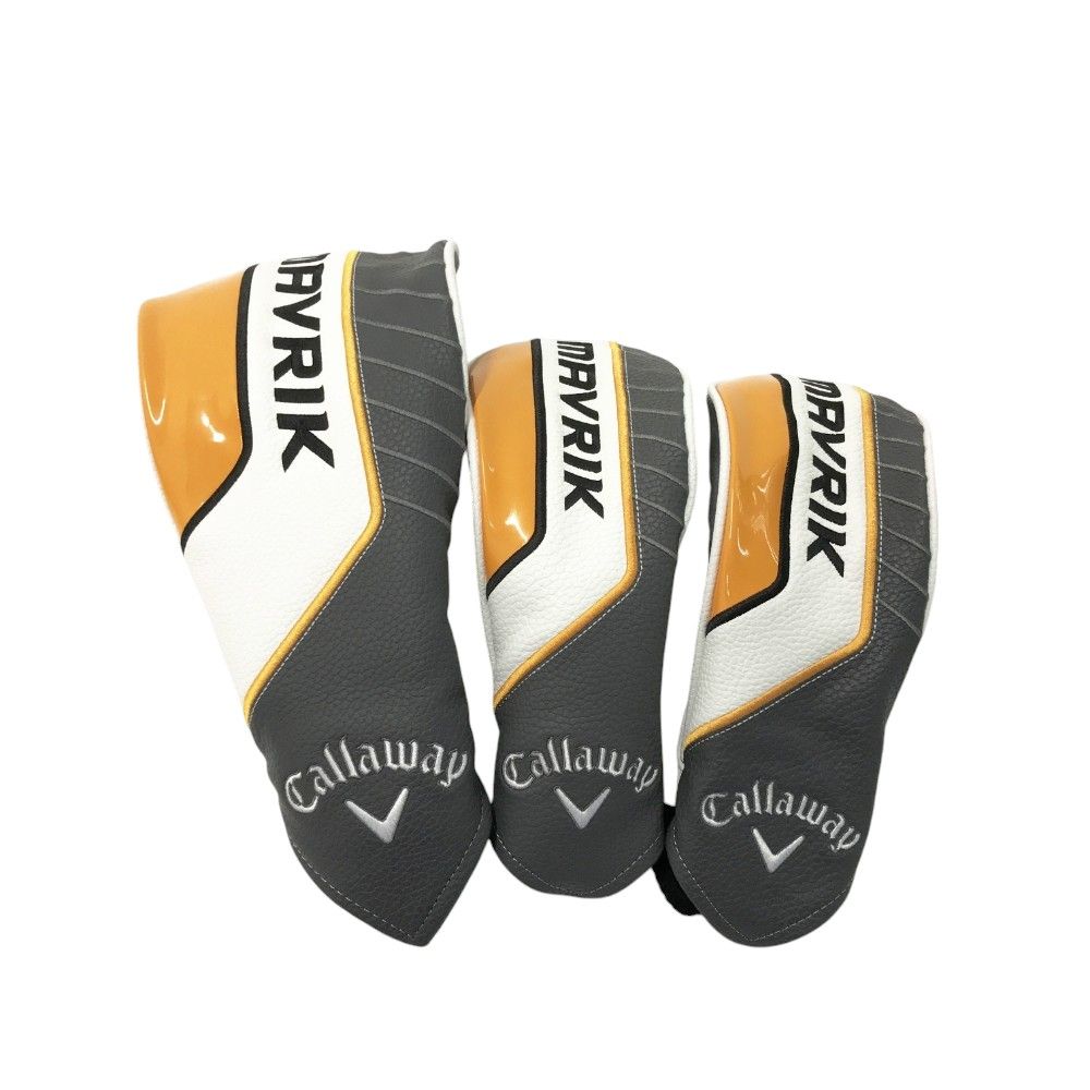 CALLAWAY キャロウェイ  ヘッドカバー MAVRIK 3点セット  イエロー系 DR FW×2 [240101387390] ゴルフウェア ストスト