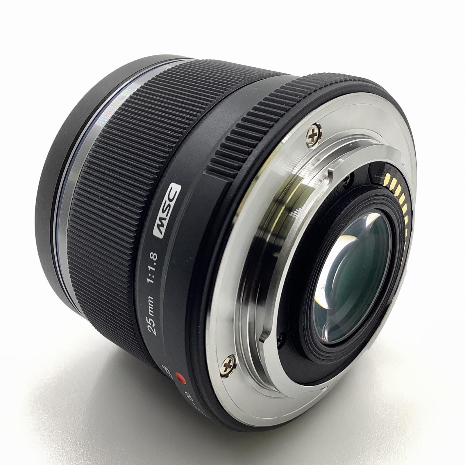 【全額返金保証】【最速発送】OLYMPUS M.ZUIKO DIGITAL 25mm F1.8 ブラック 超美品 動作確認済