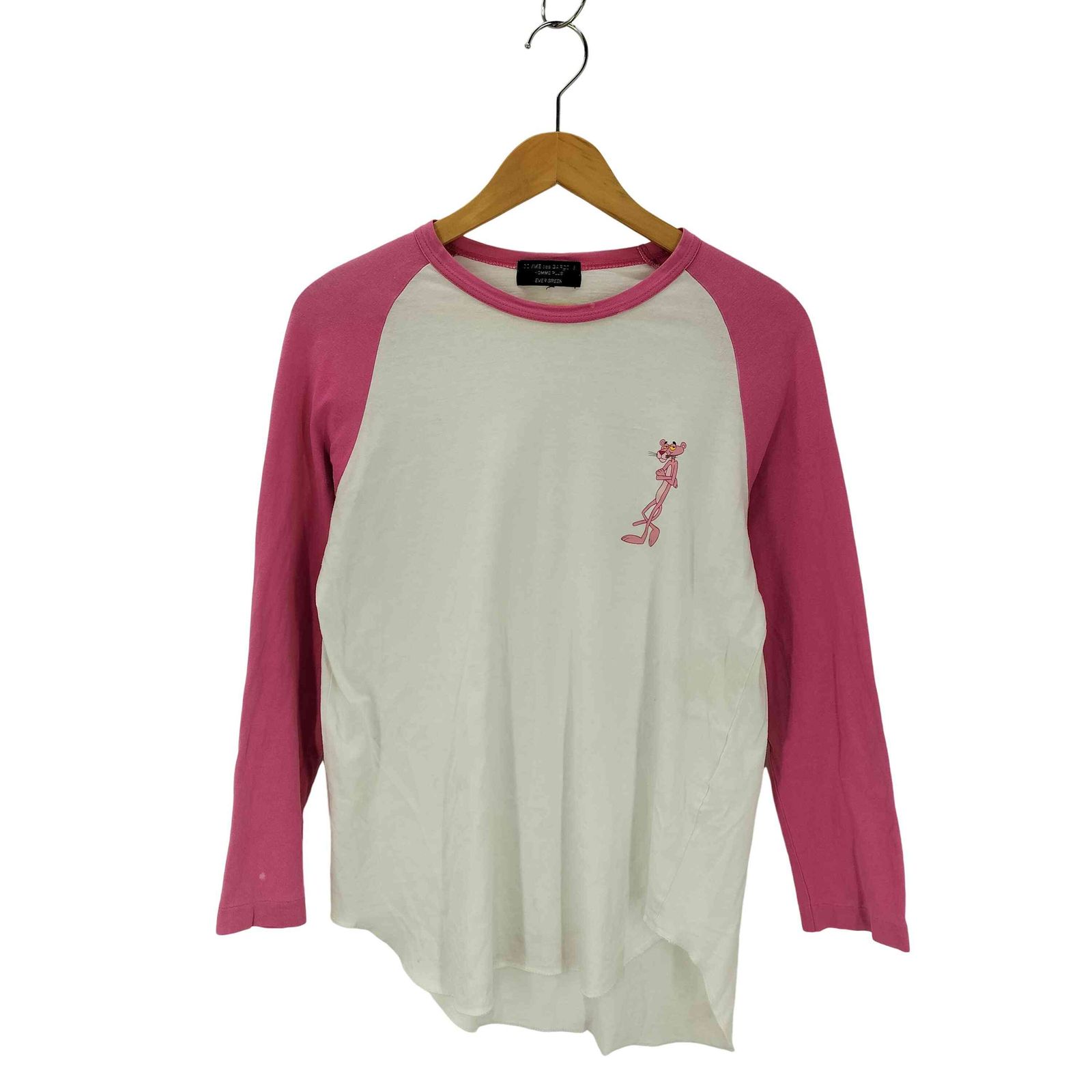 COMME des GARCONS PINK PANTHER tシャツ ラグラン