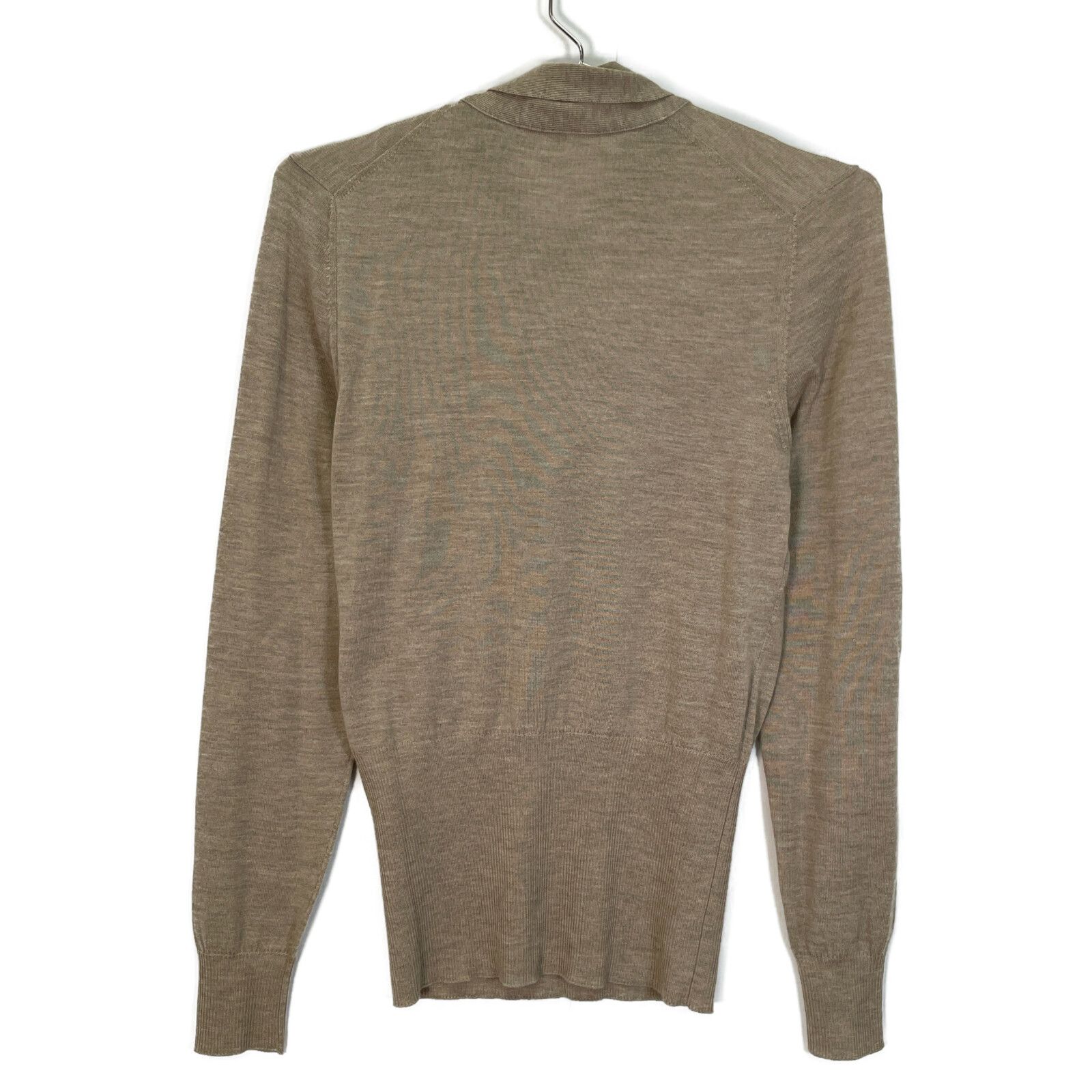 HERMES エルメス ベージュ カシミヤ ボウタイ ニット 36 - メルカリ 