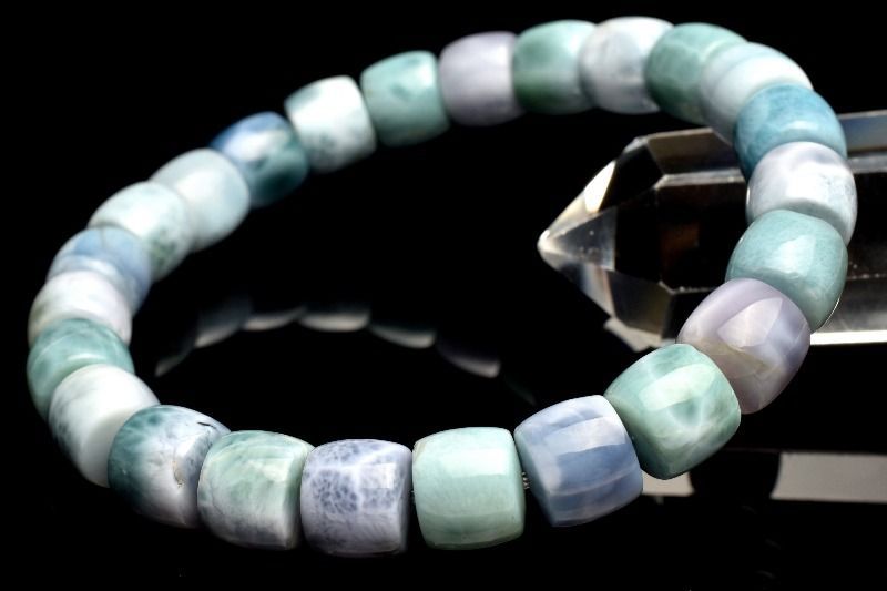 1点物】希少◇人気アイテム パープルラリマー 7.5-8x8.5mm