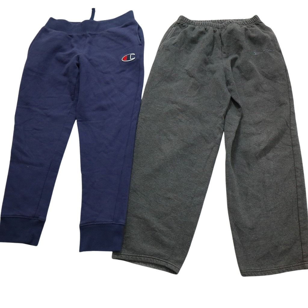 古着卸 まとめ売り チャンピオン スウェット パンツ 8枚セット メンズ Ｍ ワイド ジョガーパンツ ルームウェアー 古着 NC0826
