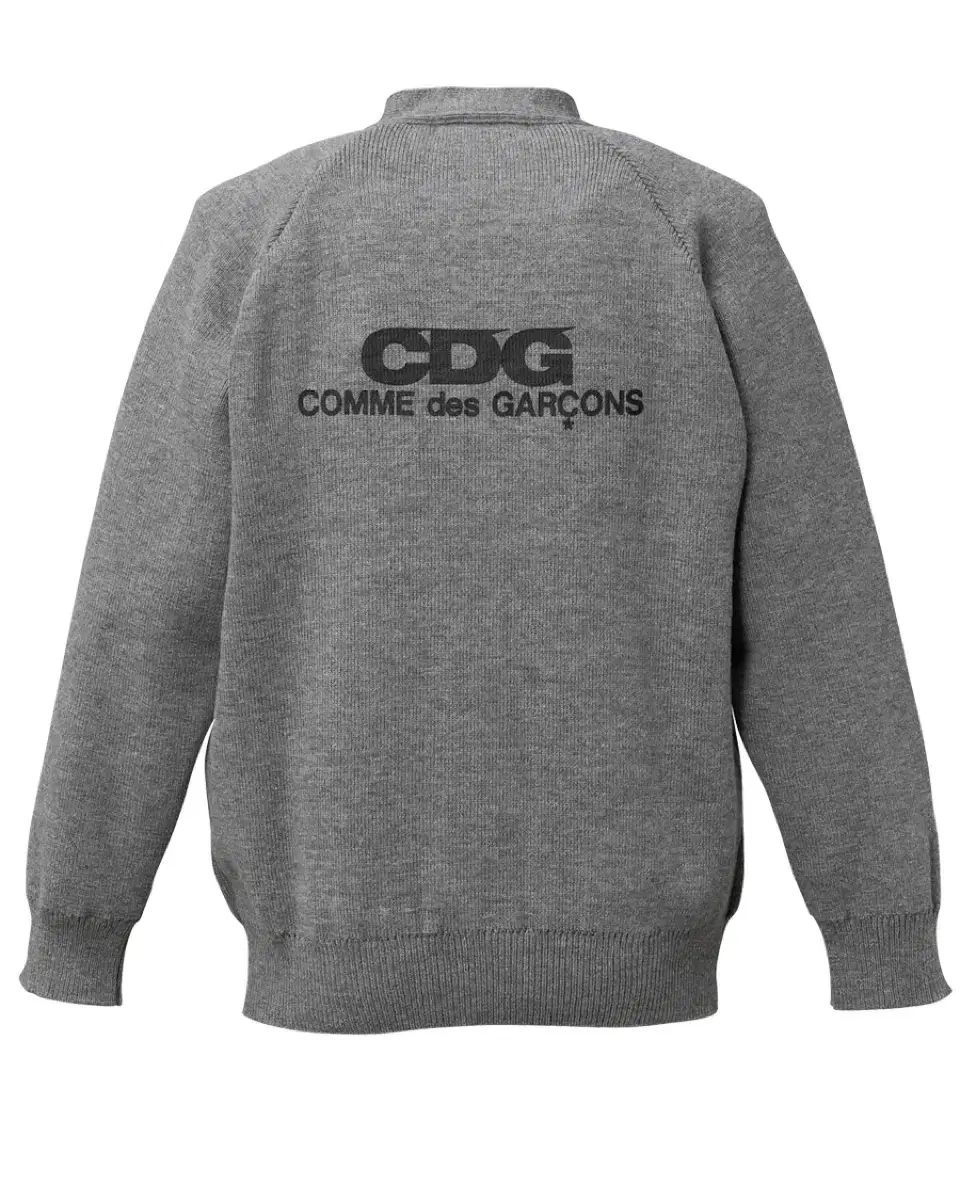 Cdg 꼼데 スクール カーディガン グレー