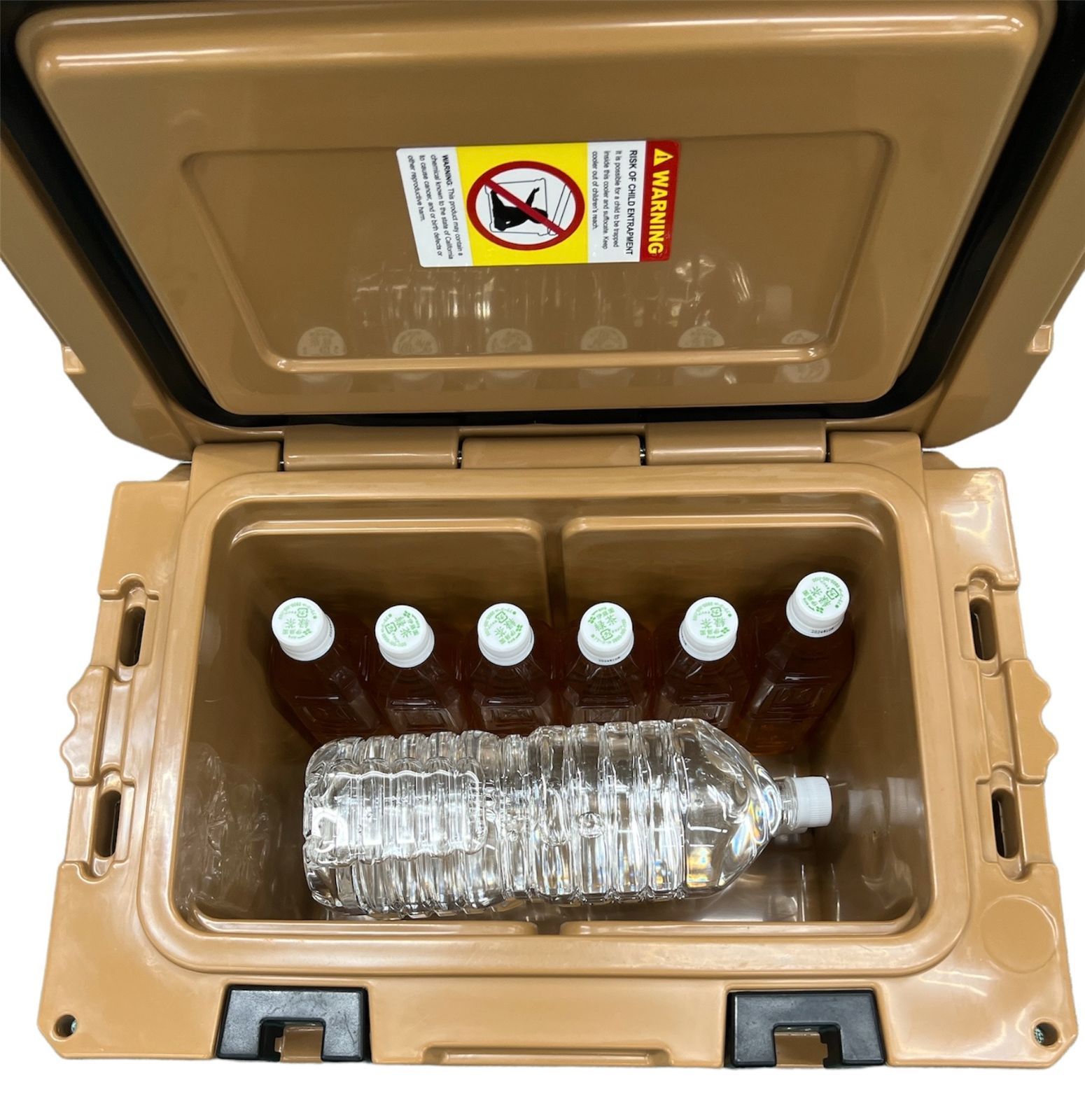 新品・未使用  20QT クーラーボックス アウトレット品 タン アウトレット ROAM クーラーボックス 20QT デザートタンカラー 約19L