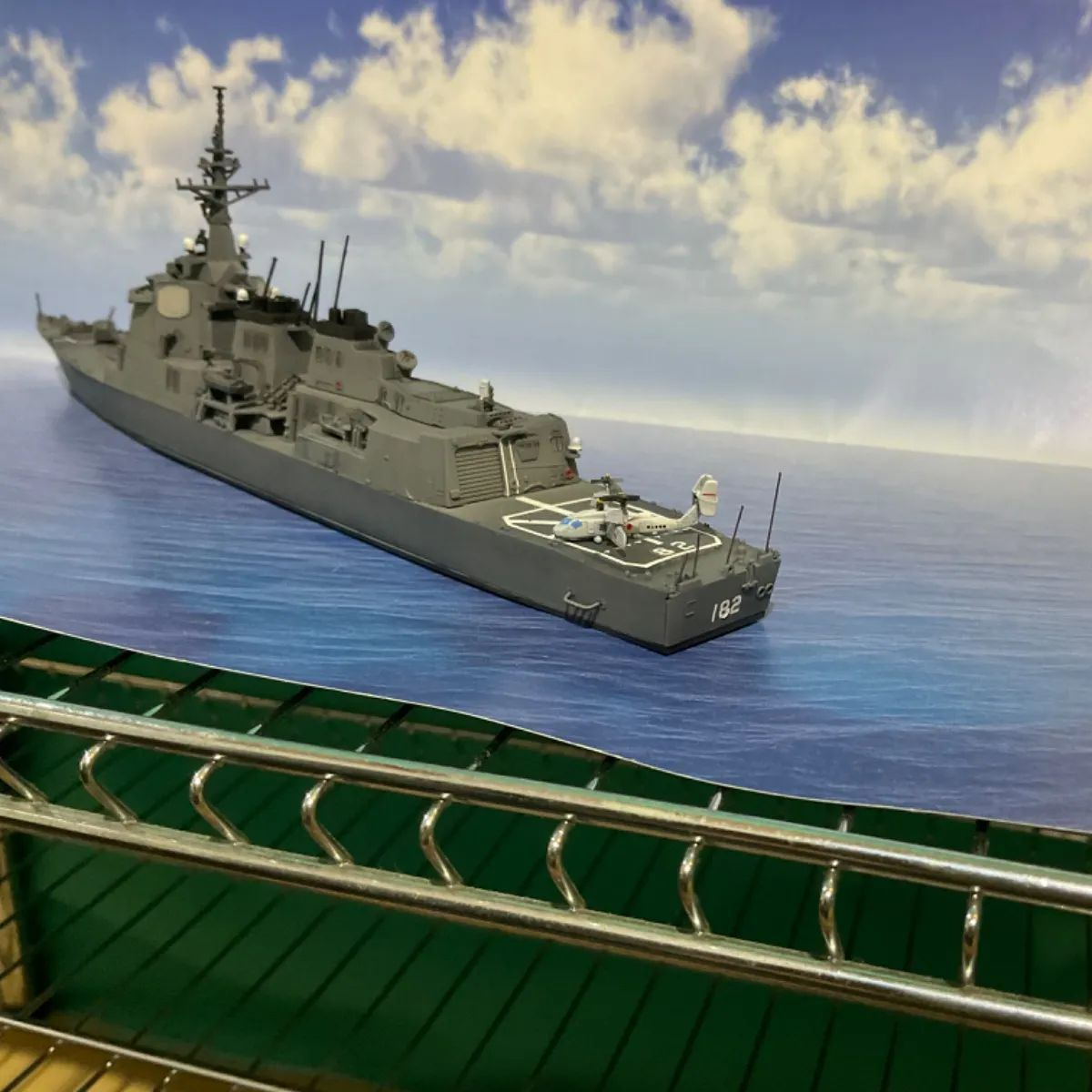 ジパング 国防軍 イージス艦みらい 完成品 海鳥付き - メルカリ