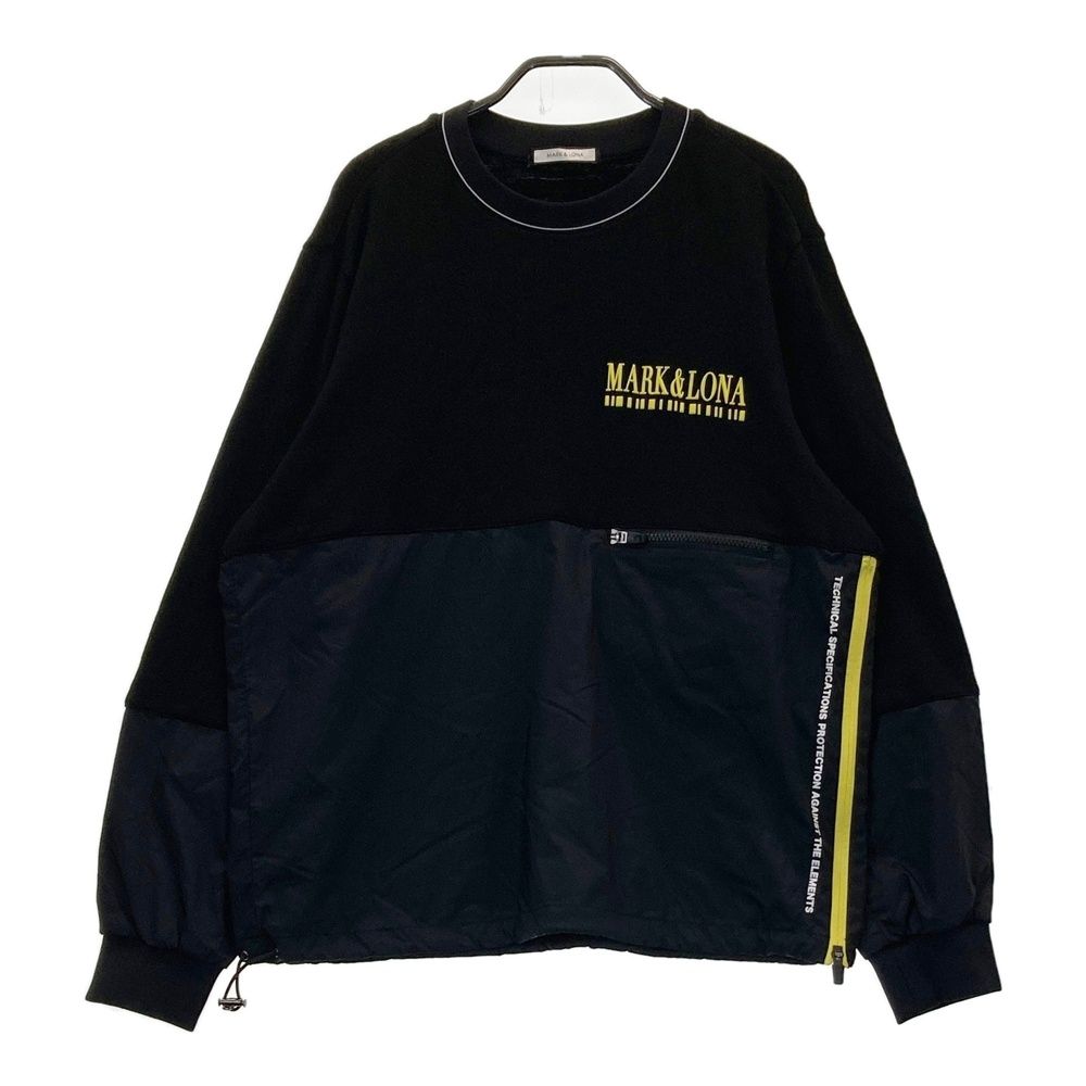 【極美品】BEAMSGOLF ニットブルゾン　ベージュ　防風/防寒 92150357286_C_2.jpg