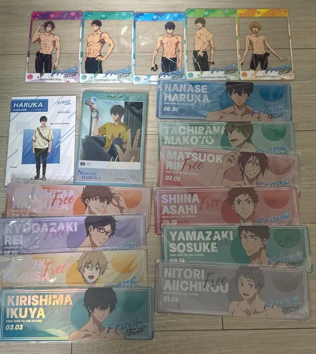 Free! free フォトカード トレカ ポストカード アクリル