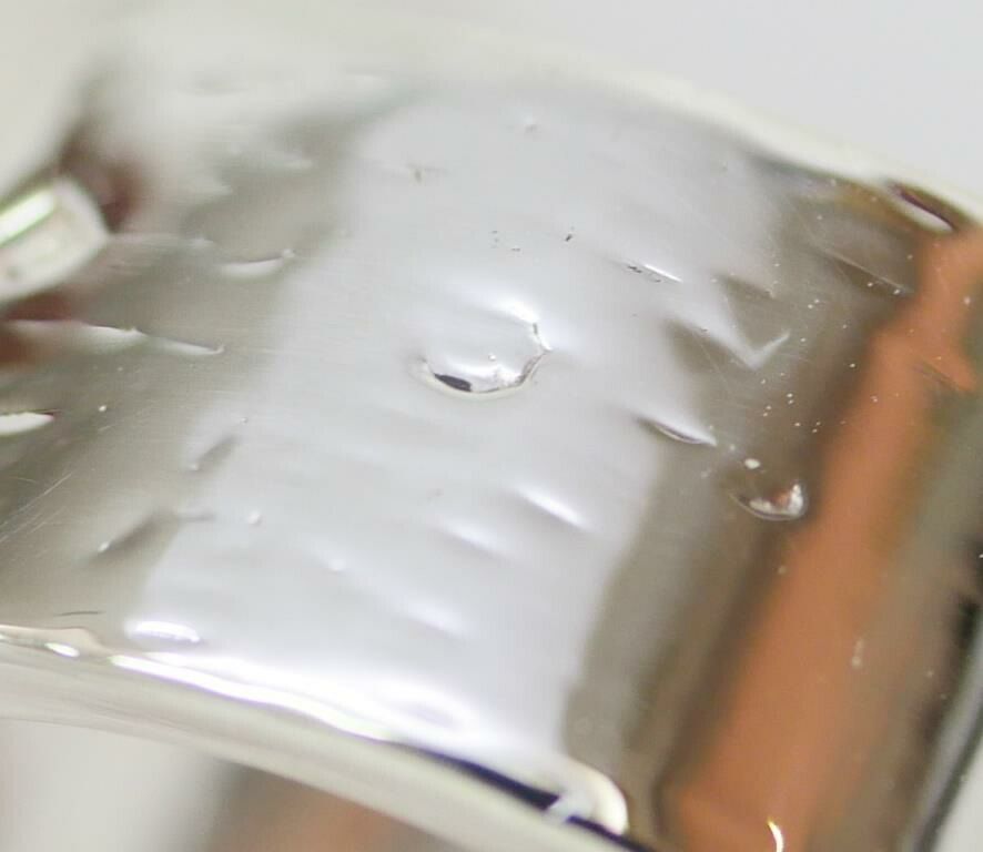 エルメス HERMES 指輪 キャンディリング ＃52 ライトブルー /シルバー