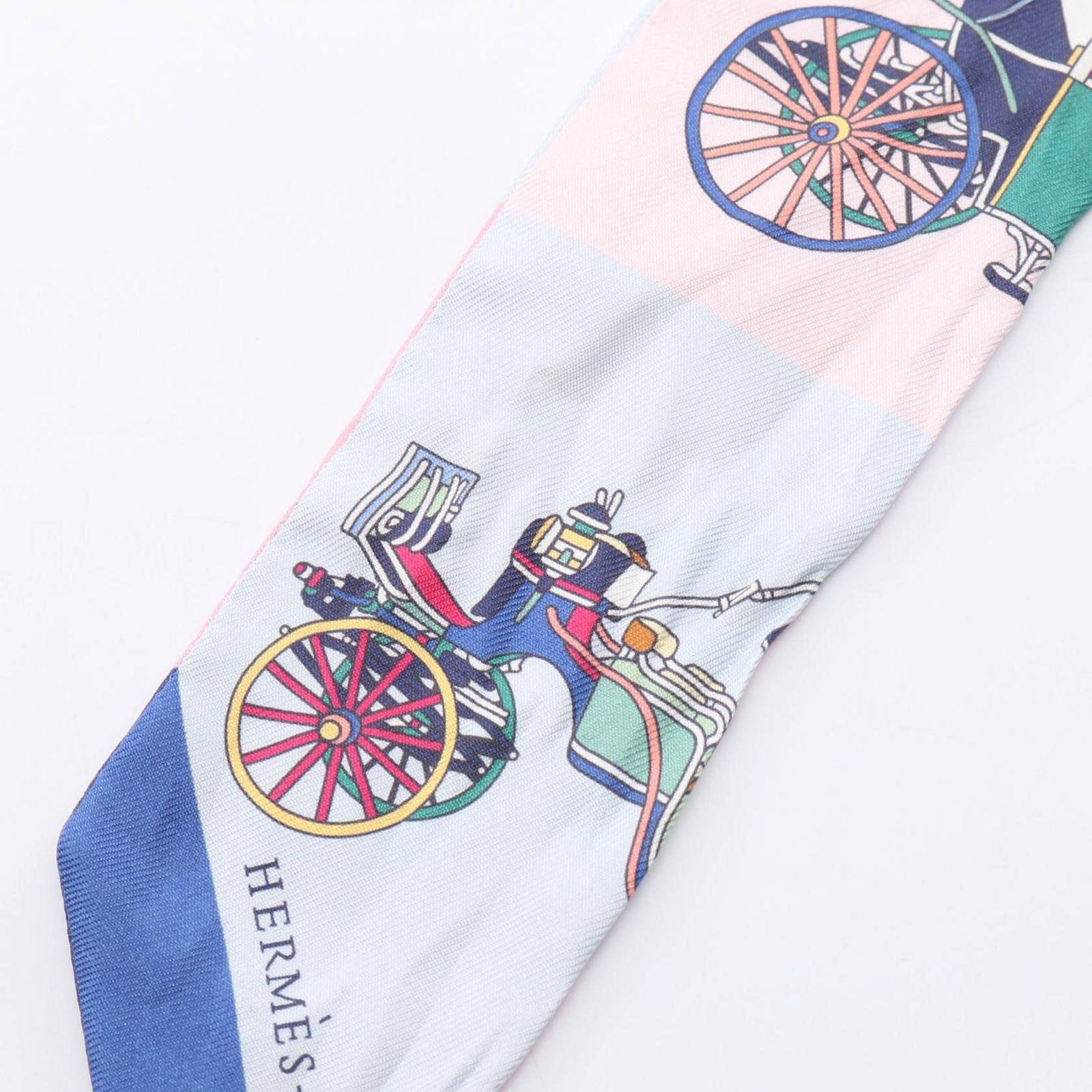 HERMES エルメス ツイリー Voitures Exquises スカーフ - メルカリ