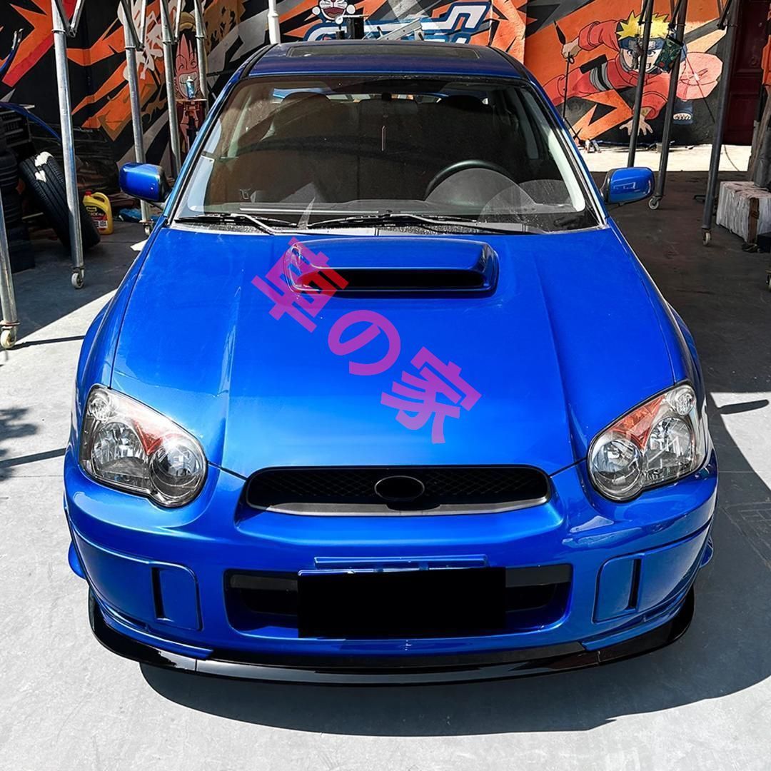 スバル インプレッサ WRX STI GDA GDB フロントリップスポイラー