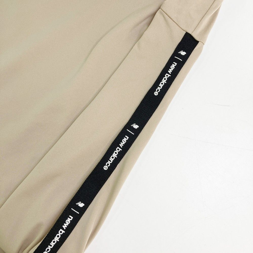 サイズ：2 NEW BALANCE GOLF ニューバランス 2024年モデル モックネック 長袖 Tシャツ  ベージュ系 [240101435742] ゴルフウェア レディース ストスト サイズ：2 NEW BALANCE GOLF ニューバランス 2024年モデル