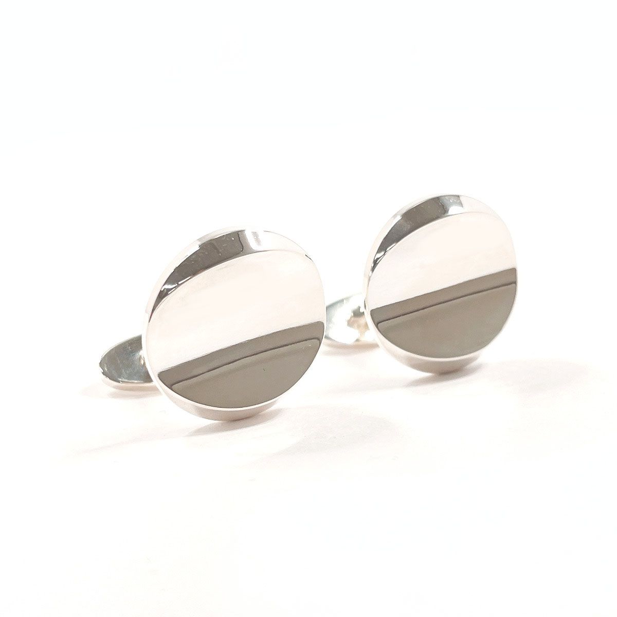 ジョージジェンセン カフス ラウンド シルバー