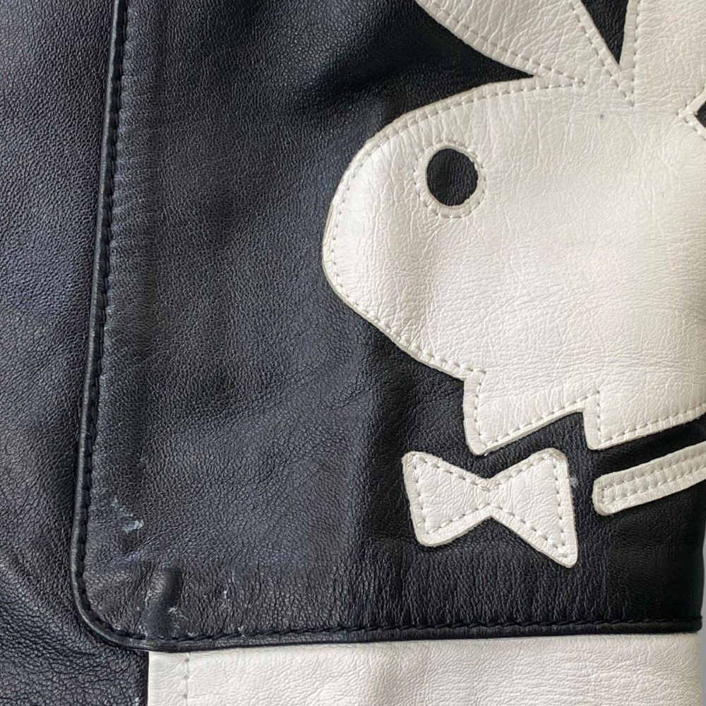 SUPREME × PLAYBOY 14SS HOODED LEATHER JACKET Sサイズ - メルカリ