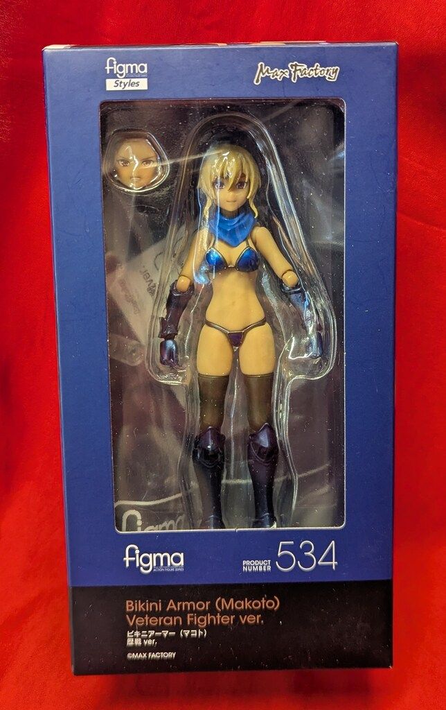 figma 534 ビキニアーマー（マコト）歴戦ver 特典付き figma ビキニアーマー（マコト） 歴戦ver.