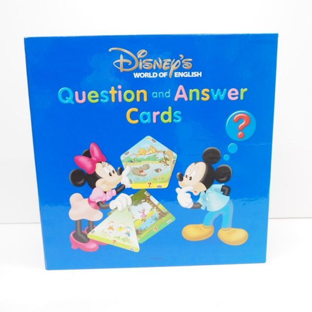 question and answer cards ディズニー　DWE 未使用 DWE ディズニー英語システム 最新版 Question and Answer Cards