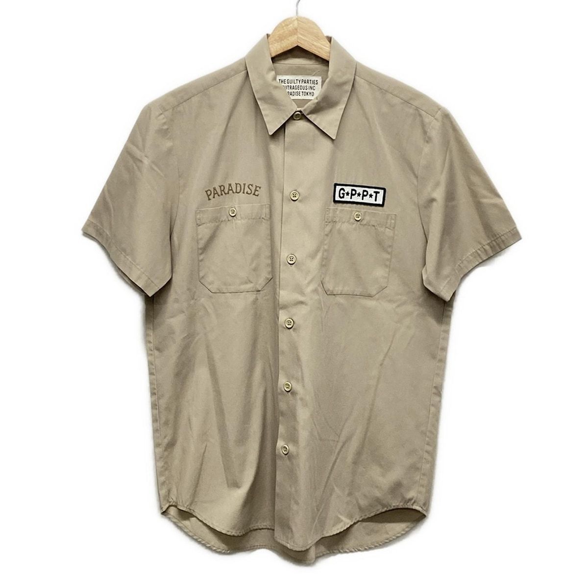 ワコマリア The Guilty Parties 半袖シャツ M