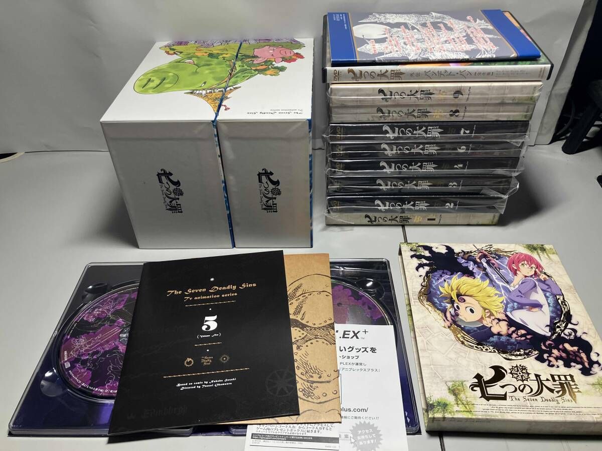 七つの大罪 DVD 全巻セット 全9巻 Amazon.co.jp: 七つの大罪 戒めの復活9(完全生産限定版) [DVD