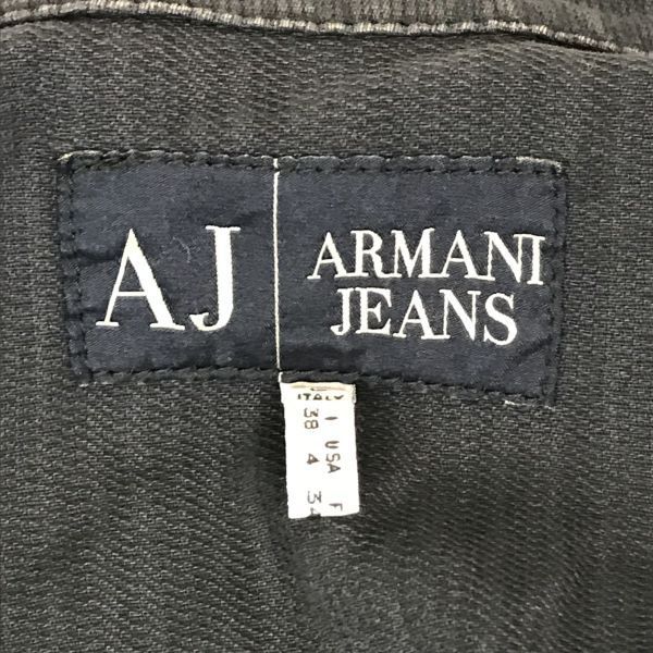 イタリア製☆ARMANI JEANS☆デニム/テーラードジャケット【レディースM 
