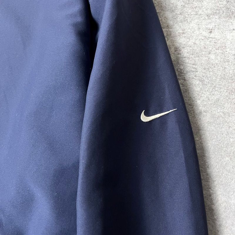 NIKE GOLF スウォッシュ ロゴ 刺繍 Vネック プルオーバー ナイロン