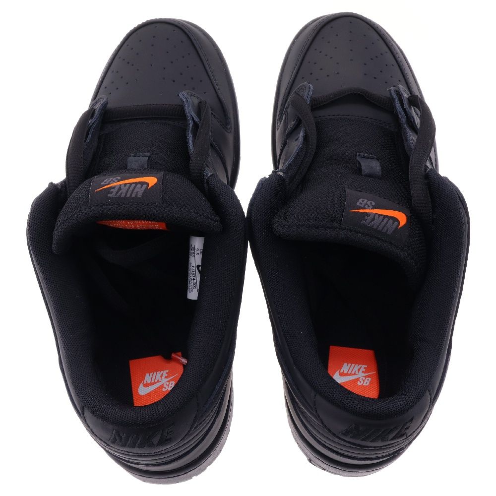NIKE SB (ナイキエスビー) DUNK LOW PRO ISO Triple Black FJ1674-001
