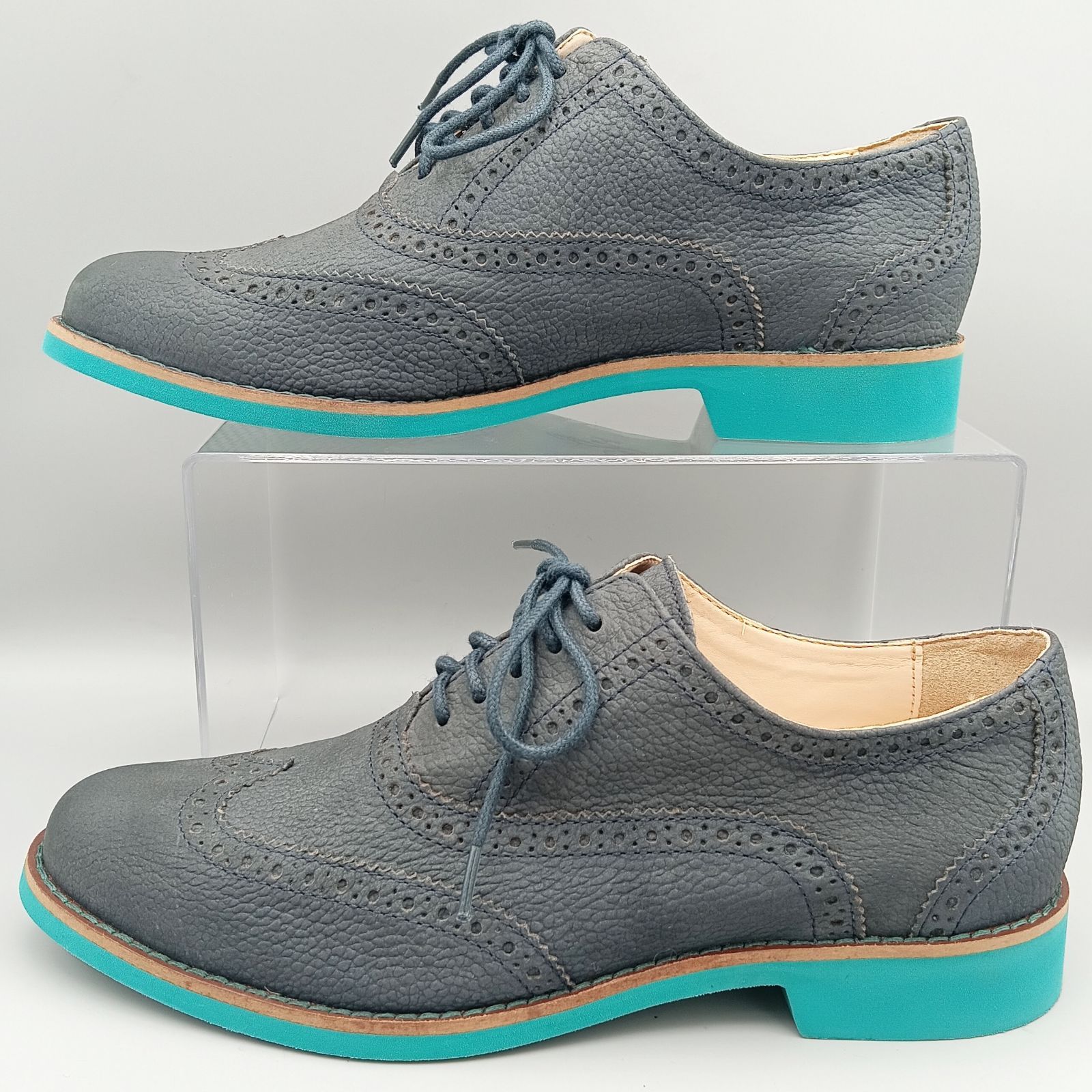 【極美品】COLE HAAN コールハーン バイカラー レザーシューズ 23.5 極美品】COLE HAAN コールハーン バイカラー レザーシューズ