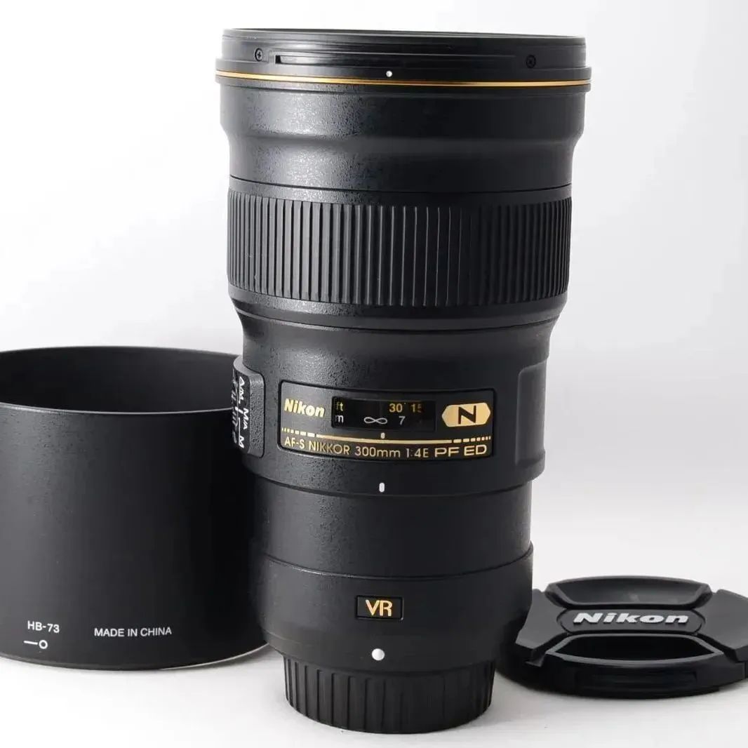 ☆美品☆ ニコン Nikon 単焦点レンズ AF-S NIKKOR 300mm f/4E PF
