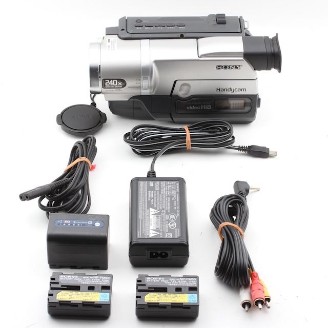 良品＞ ソニー CCD-TRV80PK 8mmビデオカメラ(8mmビデオデッキ