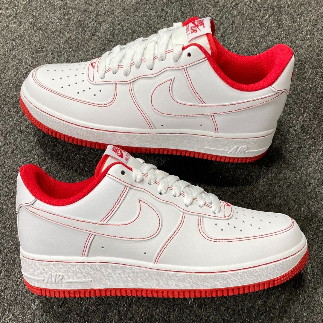 Nike Air Force 1 Low cv1724-100 23cm-28cm レッドステッチ(男女兼用)スニーカー