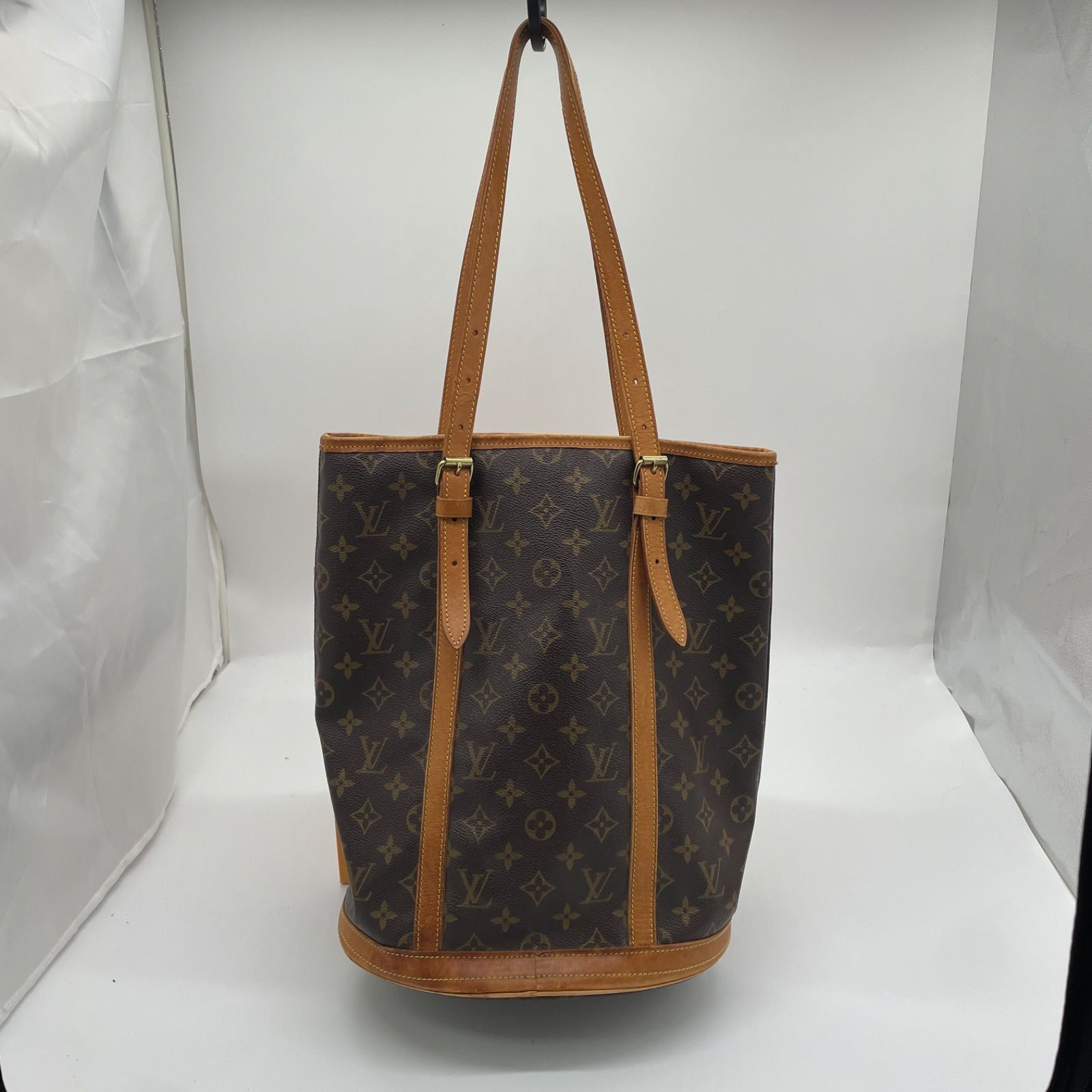 LOUIS VUITTON (ルイ ヴィトン) トートバッグ　モノグラム　バケットGM
