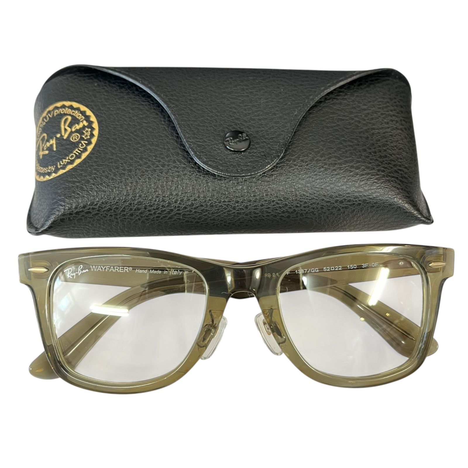 管33319】Ray-Ban レイバン WAYFARER RB2140F 1387/GG サングラス 調光 