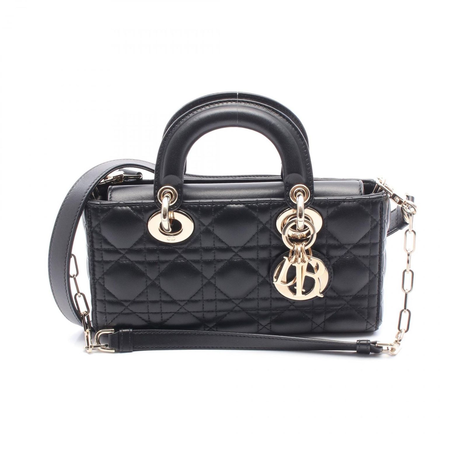 ディオール Dior ハンドバッグ LADY D-JOY マイクロ カナージュ 