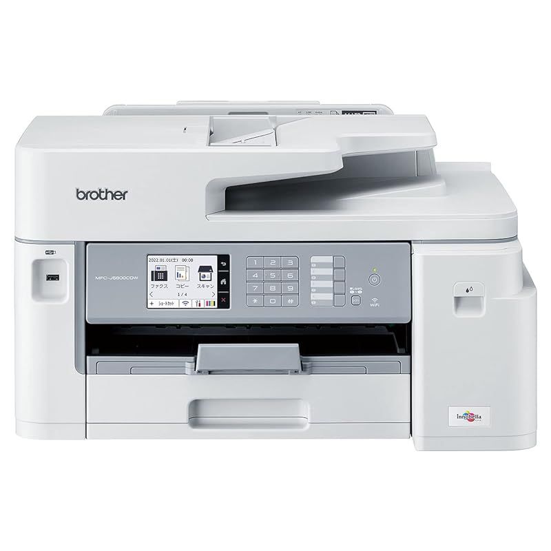 ブラザー プリンター 大容量ファーストタンク A3インクジェット複合機 MFC-J5800CDW FAX|ADF|30万ページ耐久|自動両面 1