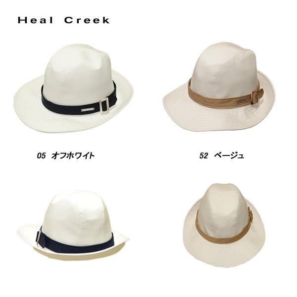 ヒールクリーク Heal Creek レディース 春夏 マニッシュ クラシカルハット 003-52361