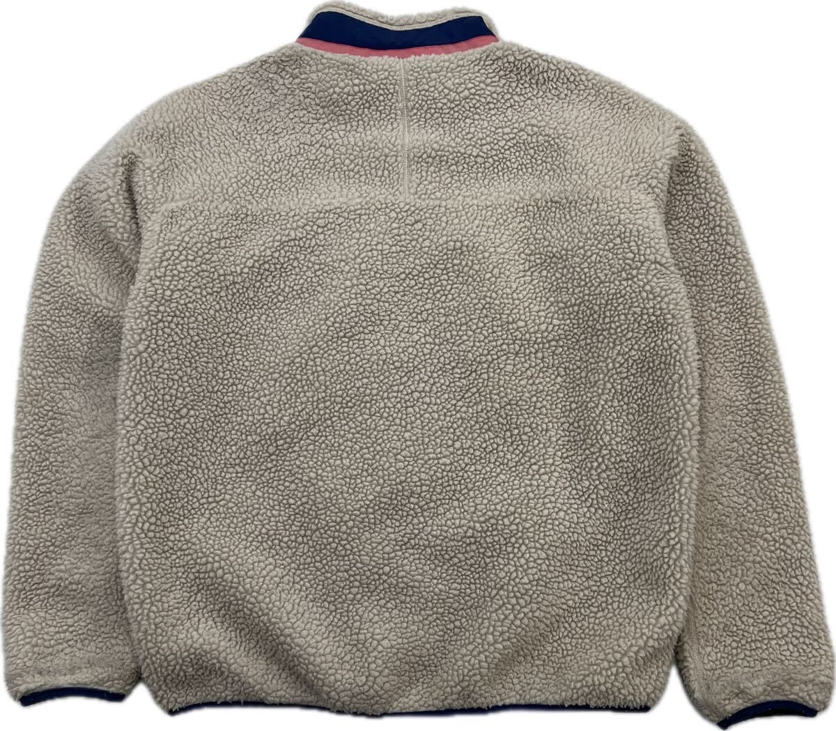 パタゴニア patagonia レトロX ジャケット フリース オフホワイト ベージュ キッズ XL レディースL相当 秋冬 防寒 アウトドア BL146