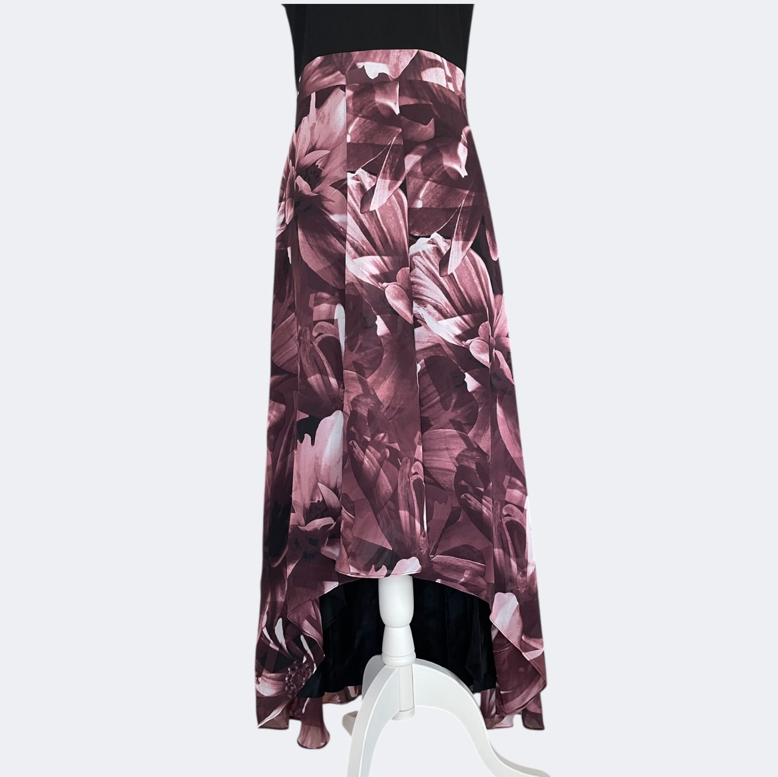 異素材ドッキングワンピース