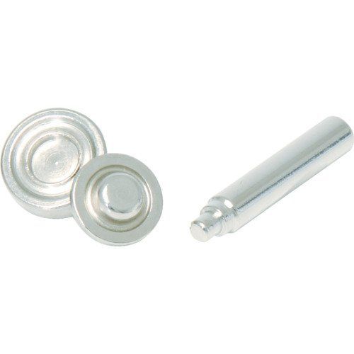 TRUSCO 両面ハトメパンチ用交換コマ両面ハトメ4mm用 × 10PK 【ケース販売】