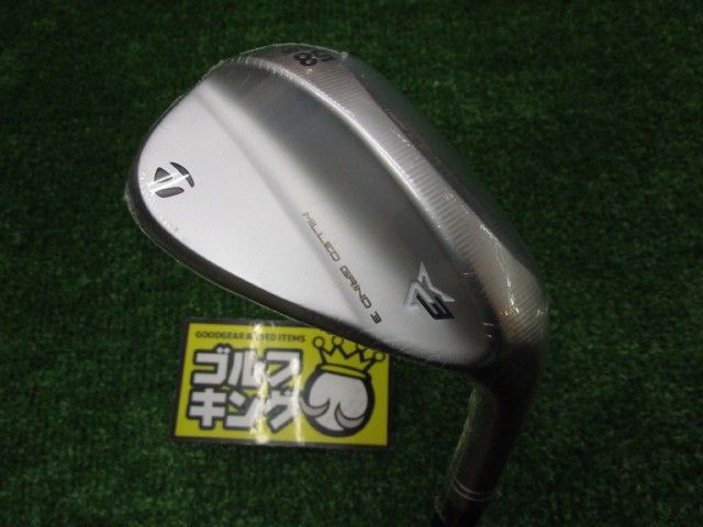 GK春日井□119 ウェッジ テーラーメイド MILLED GRIND3 Chrome 58LB-08