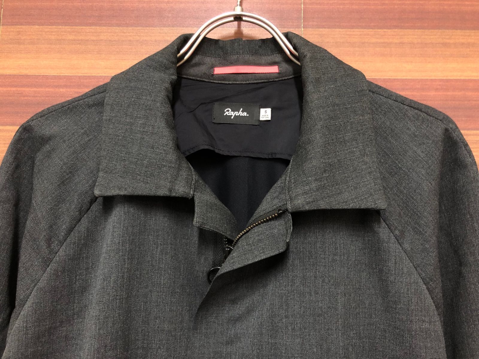 IB480 ラファ Rapha ウィンドプルーフウールジャケット WINDPROOF WOOL JACKET 長袖 黒 S - メルカリ